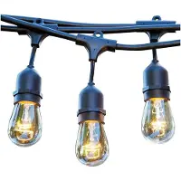 Lumisky Guirlande Lumineuse Mafy Light Connectable Noir Caoutchouc 6m