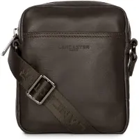 Lancaster Sacoche cuir Homme SOFT VINTAGE Marron