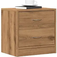 vidaXL Table de chevet chêne artisanal 40x30x40 cm bois d'ingénierie