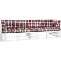 vidaXL Ensemble de salon de jardin 11 pièces avec coussins gris clair Poly rotin