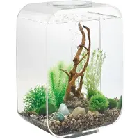 BiOrb - Aquarium Décoratif 15l Avec Cadre Transparent Life 15 Mcr Transparent