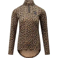 Eivy - Sous-vêtement technique en laine de mérinos - Journey Merino Wool Top Leopard en Laine - Taille XS - Marron