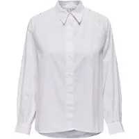 ONLY Division Gaga Long Sleeve Shirt Blanc M Femme