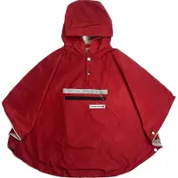 The Peoples 3.0 Hardy Kids Waterproof Poncho Rouge Enfants