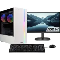 Captiva Gaming PC Bundle R93-534|R7 5700X|16GB DDR4|RTX 5060|1 TB|23.80"|Win11