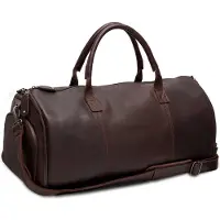 The Chesterfield Brand sac de voyage Finlay Weekender Brown marron foncé