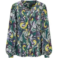 Goldner Chemisier jaune / vert / violet