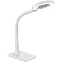 TRIO Lampe de bureau LED Lupo blanc