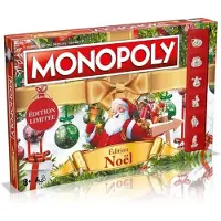 Winning Moves Jeu de table Monopoly Édition Noel (FR)