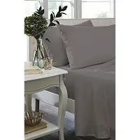 Catherine Lansfield Drap-Housse Simple Percale Gris
