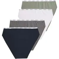 Marks & Spencer Slip bleu foncé / gris chiné / menthe / blanc