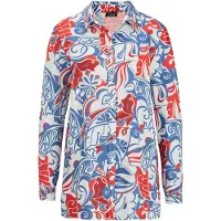 Goldner Chemisier bleu / rouge / blanc