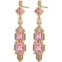 Gaya Boucles d'oreilles or rose / rose