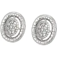 NAEMI Boucles d'oreilles argent / transparent