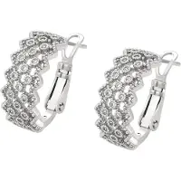 NAEMI Boucles d'oreilles argent