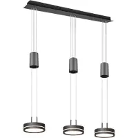 TRIO LED FRANKLIN lampe suspendue anthracite par 326510242