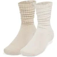 Under Armour Sportstyle Ctn Scrunch Long Socks Beige EU 31 1/2-36