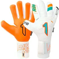 Rinat Nkam Prime Junior Goalkeeper Gloves Blanc 4 Enfants
