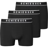 Schiesser Boxers noir / blanc