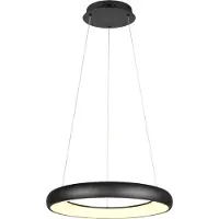 TRIO Lampe suspendue LED Cardona noir - Ø 60cm