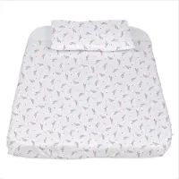 Chicco Set 3 Pcs Next2me : Taie Oreiller + Drap Housse + Drap - Pink Ballet