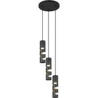 TRIO Lustre 364030332 STREAM GU10 3x 10 W noir