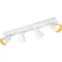TRIO Luminaires - Projecteur SHARP DH 8 x 16 cm, blanc, spot de plafond