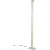 TRIO Lampadaire moderne gris pivotant pour salon ou chambre à coucher 130 cm couleur variable LED 21W SEEKER