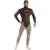 Seac Sub Alga 5 Mm Spearfishing Jacket Marron M Homme
