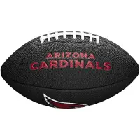 Wilson Mini Ballon De Football Américain Soft Touch Nfl Team Logo Arizona Cardinals Noir