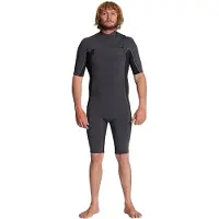 Billabong Absolute 2/2 Mm Short Sleeve Front Zip Shorty Noir S Homme