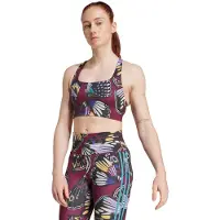 Adidas X Farm Medium Impact Sports Bra Rouge S / EG Femme