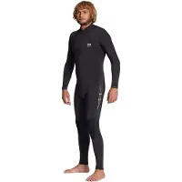 Billabong Absolute 5/4 Mm Long Sleeve Back Zip Neoprene Suit Noir XL Homme