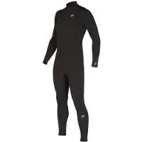 Billabong Absolute 3/2 Mm Long Sleeve Chest Zip Neoprene Suit Noir S Homme