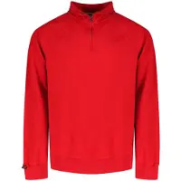 Superdry Pull-over 'Essential Logo Henley' rouge