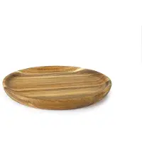Ibili Assiette Plate Acacia 28 Cm
