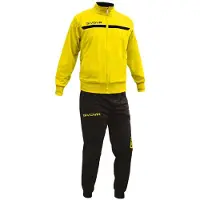 Givova One Tracksuit Jaune,Noir M Homme