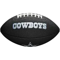 Wilson NFL Team Soft Touch Mini Dallas Cowboys Black Football américain