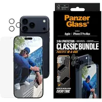PanzerGlass Classic Fit+hoops Iphone 17 Pro Max Screen Protector Clair