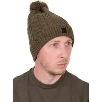 Fox International Pompon Beanie Marron