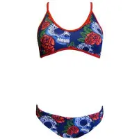 Turbo Bikini Roses&skulls