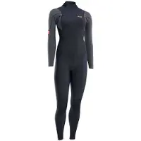iON Amaze Amp 4/3 Mm Woman Long Sleeve Back Zip Neoprene Suit Gris L Femme