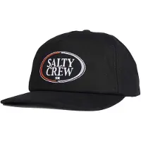 Salty Crew A-frame 5 Panel Trucker Cap Noir