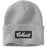 Carhartt Knit Cuffed Beanie Gris