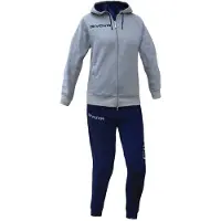 Givova Donna Tracksuit Bleu,Gris 10-12 Years Fille