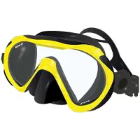BEUCHAT 1dive Silicone Diving Mask Jaune