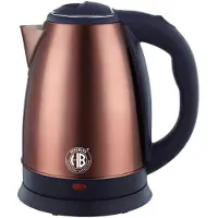 Herzberg HG-5011COP: Bouilloire électrique 1.8L 1500W en acier inoxydable - Cuivre