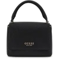 GUESS Sac à bandoulière 'Sac Bandoulière Bramina Small Satche Black' noir