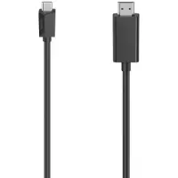 Hama Câble vidéo - USB-C - HDMI - Ultra-HD 4K - 3,00 m - Double blindage