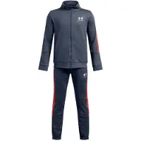 Under Armour Icon Knit Tracksuit Bleu 8 Years Garçon